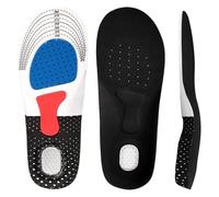 Plantillas ortopédicas para hombre y mujer, plantilla de gel de espuma viscoelástica, almohadillas de soporte de arco de silicona, almohadilla de zapato deportivo, inserto suave para correr (EU35-40)