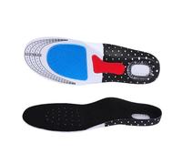 Plantillas ortopédicas para hombre y mujer, plantilla de gel de espuma viscoelástica, almohadillas de soporte de arco de silicona, almohadilla de zapato deportivo, inserto suave para correr (UE 35-39)