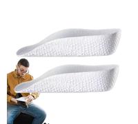 Plantillas ortopédicas para levantamiento de zapatos, elevador de talón, plantillas premium con elevado, plantilla de apoyo para el del pie con cómoda absorción de impactos para profundidad
