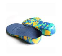 Plantillas ortopédicas para zapatos, soporte de arco de pie plano, para niños, suelas deportivas, transpirables, accesorios de plantilla de corrección (EU26-28)
