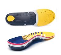 Plantillas ortopédicas Plantilla deportiva ortopédica Plantar for hombre y mujer, zapatillas de deporte, Pies planos, Plantillas ortopédicas con soporte for arco alto, suela inserción(EU(44-45)-290MM)