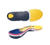 Plantillas ortopédicas Plantilla ortopédica plantar de soporte arco alto | Pies planos Alivio del dolor Zapato ortopédico Insertar arco alto(Color 2,EU(37-38)-240MM)