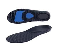 Plantillas ortopédicas Plantillas for correr con cojín transpirable de EVA | Cojín transpirable desodorante de absorción ortopédica de choque(Black,EU37-38)