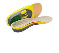 Plantillas ortopédicas Plantillas ortopédicas de Gel for zapatillas deporte, almohadilla ortopédica for pies planos, for pie for hombre y mujer(Yellow,S EU 35-40)