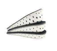 Plantillas para aumentar estatura Plantillas for aumentar la altura, 1 par, de espuma viscoelástica transpirable y dura, for levantar el talón para uso diario con confianza(Half pad,H 4 cm)