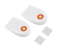 Plantillas para aumentar la altura del talón para hombres y mujeres Inserciones invisibles para zapatos de 2,5 cm Tejido de punto de esponja transpirable Reduce el dolor en el pie