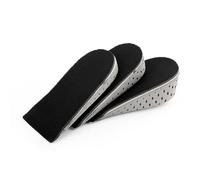 Plantillas para aumentar la altura Heel Insert | Plantillas de medio zapato cojín deportivo aumento de altura espuma viscoelástica EVA elevación 2/3/4CM(H 4 cm)
