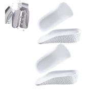 Plantillas para aumentar la altura, plantillas ortopédicas de altura, plantillas de soporte para el arco, inserciones ortopédicas para hombres y mujeres (One size,white(3.5cm))