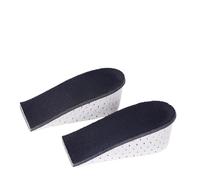 Plantillas para aumentar la estatura Plantilla for aumento de altura EVA, desodorante, almohadillas espuma con memoria transpirables, media almohadilla Invisible for interior, 2 uds(Half size 4.3CM)