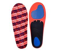 Plantillas para botas de snowboard Shred Soles, máximo rendimiento y comodidad, Large M 9.5-11 W 10.5-12, Rojo, 1