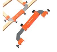 Plantillas para carpintería, cuadrados de posicionamiento de aluminio, abrazadera versátil para marco de columna, para carpintería, carpintería, reparación de carpintería, mejoras del hogar, montaje