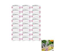 Plantillas para Cejas,24 piezas Plantilla para moldear Cejas Juego de plantillas plantilla en forma de ceja Formar de la ceja Cejas Molde reutilizable para maquillaje principiantes,mujeres y niñas