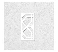 Plantillas para dibujar Plantillas de pintura pared for decoración paredes varios tamaños(XXL 35cmX70cm - B)