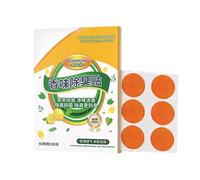 Plantillas para eliminar olores, pegatinas neutralizadoras de olores para zapatos | 60 pegatinas para zapatos cómodas y frescas | Pegatinas para plantillas de zapatos, pegatinas desodorizantes para pl