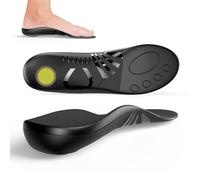 Plantillas para Fascitis Plantar - Plantillas de Alta Resistencia con Soporte de Arco Rígido y Alto, Insertos Ortopédicos para Pies Planos-M:44-46