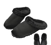 Plantillas para forros, zuecos, forro cálido para zapatos, pantuflas de casa forradas de felpa de invierno, forro de piel blanca para zuecos