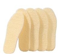 Plantillas para invierno 1/3/5 pares de plantillas lana piel oveja Natural for zapatos hombre, pies invierno, gruesas y cálidas, botas nieve for mujer, almohadillas for(3pairs,39-40)