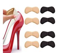 Plantillas para los zapatos, previenen las durezas y las rozaduras, se adhieren al talón interior del zapato y se ajustan a su longitud., beige, 4 Pairs