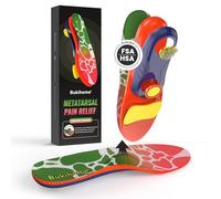 Plantillas para Metatarsalgia en Mujer - Alivio del Dolor y Amortiguación Acolchada | Plantillas Neuroma de Morton | Uso Diario para Tallas Femeninas, También para Hombres - M