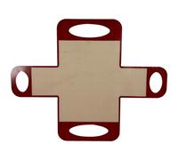 Plantillas para molde de pan - Silicona antiadherente resistente al calor | Plantillas para sartenes con asas | Bandeja de horno reutilizable para uso en cocina, preparación de postres para