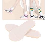 Plantillas para pies, inserciones de gel de poliuretano antideslizantes para zapatos Plantillas de soporte para el arco Plantillas para zapatos para correr para acampar para caminar para(2.5cm-2.5cm)