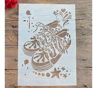 Plantillas para pintar, A4, 29 x 21 cm, plantilla para pintar sobre madera, pared, lienzo, tela, roca, cartel, proyectos de arte de manualidades