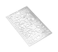 Plantillas para Planificadores - Suministros De Manualidades DIY Huecos | Plantillas para Scrapbook Portátiles | Para Adolescentes Adultos Diseñadores Artistas Estudiantes Profesores Amantes De Manual