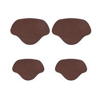 Plantillas para reparación de talón, para hombres y mujeres, color café