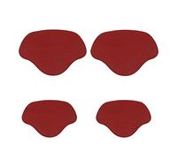 Plantillas para reparación de talón, para hombres y mujeres, color rojo