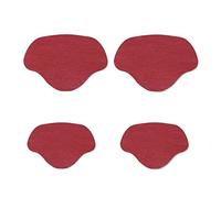 Plantillas para reparación de talón, para hombres y mujeres, color rojo vino