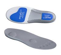 Plantillas para Running Hombre con Soporte de Arco Plantar y Alivio de Presión, Antibacterianas, Antiolor y Transpirables para Zapatillas de Deporte - Talla EU 43-46 (1 Par)