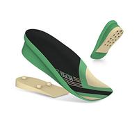 Plantillas para ser mas alto, DynWalker Plantillas altura hombre y mujer Plantillas de Aumento de Altura Ajustable de 3 a 4,5 cm invisibles de pie amortiguacion. S 【3cm/4.5cm】 Multicolor