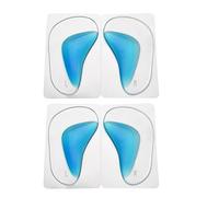 Plantillas para Zapatos Ortopédicos con Diseño 3D, Cómodos 2 Pares de Plantillas Ortopédicas, Plantillas para Zapatos Ortopédicos, Suaves para Mujer para Hombre (Azul)