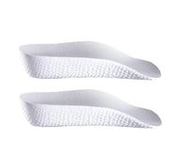 Plantillas para zapatos, plantillas suaves en forma de U, inserciones transpirables, plantillas cómodas para caminar, plantillas de, almohadillas altas ortopédicas, soporte para arco lavable,
