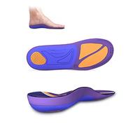Plantillas Pies Planos, QBK Plantillas Deportivas Hombre&Mujer efecto ortésico indicado para Pied Plat, Pieds Creux, Surpronation, Juanete, Para La Marche, Amortiguacion, Comodidad. M