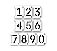 Plantillas prácticas números estacionamiento plantilla lavable para dirección, álbum de recortes, tarjeta de álbum manual, plantilla de herramienta divertida para pintar letras plantillas para pintar