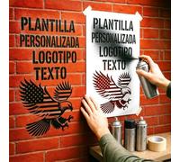 Plantillas Reutilizables Personalizadas Plantillas Para Pintar Texto y Imágenes Personalizadas Plantilla De Estarcido A3 A4 A5 A6 Paredes Madera Letreros Graffiti Dibujo (Plantillas Personalizadas02)