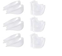 Plantillas Rizzsoles Height Max, almohadillas invisibles de silicona for el talón, plantillas de aumento de media altura (Color : 3pcs, Size : 2.5cm)