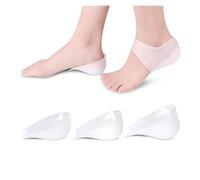 Plantillas Rizzsoles Height Max, cojín invisible de silicona antideslizante for levantar zapatos, plantilla transpirable y protector de talón (Size : 3cm)