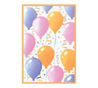Plantillas Sizzix en capas, tamaño A6, globos de cumpleaños de Stacey Park, 4 plantillas reutilizables