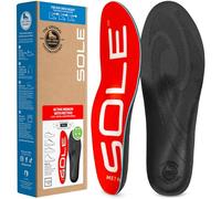 Plantillas SOLE Active Medium - Plantillas ortopédicas de soporte para el arco del pie para aliviar la metatarsalgia y el neuroma - Talla 8 para hombre/talla 10 para mujer, 1 par