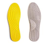 Plantillas Soporte Arco Plantillas Fascitis Plantar Salud del Pie Mejora de Piernas en X/Pies Girados/Ochos Internos Las mejores plantillas para estar de pie todo el día Gris 42-44 EU