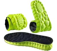 Plantillas suaves y elásticas y transpirables, plantillas de zapatos deportivos 4D, acolchado acolchado que absorbe el sudor, plantilla con tecnología 4D Cloud, plantillas deportivas 4D que absorben