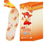 Plantillas Térmicas Auto-Calentables - 10 Pares Sin Electricidad Calor En 3s | 8h Duraderas Transpirables & Antideslizantes | Calentadores De para Invierno, Senderismo & Esquí