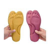 Plantillas térmicas autocalentadas for pies, almohadillas de espuma viscoelástica gruesas for invierno, zapatos deportivos for hombres y mujeres, for autocalentables(4PCS - Mixed,EU 35-36)