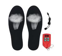Plantillas Térmicas para Hombres,Plantillas Térmicas para Botas - calefactadas para Zapatos | Plantilla Calentadores De Pies Lavables Térmicos Accesorios para Pies Control Remoto para Hombr