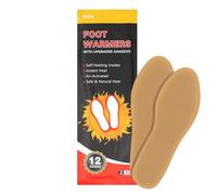 Plantillas térmicas para pies, 1 par de almohadillas térmicas de larga duración activadas por aire, accesorios de invierno, calentador de pies para ir al hogar, pesca, camping