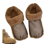 Plantillas térmicas, plantillas de forro polar, 1 par de plantillas cálidas, plantillas de zapatos, plantillas de repuesto para mujer, zapatillas peludas para el invierno