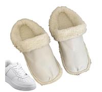 Plantillas térmicas, plantillas de forro polar, 1 par de plantillas cálidas, plantillas para zapatos, plantillas interiores extraíbles, pantuflas para zapatos sin cordones