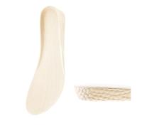 Plantillas transpirables for aumentar la altura del talón, almohadillas acolchadas unisex(3.5CM-beige,EU40)